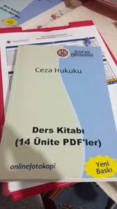 Küçük Boy ders Kitapları